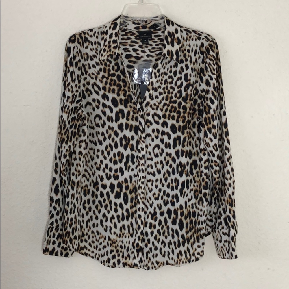 Leopard Print Blouse